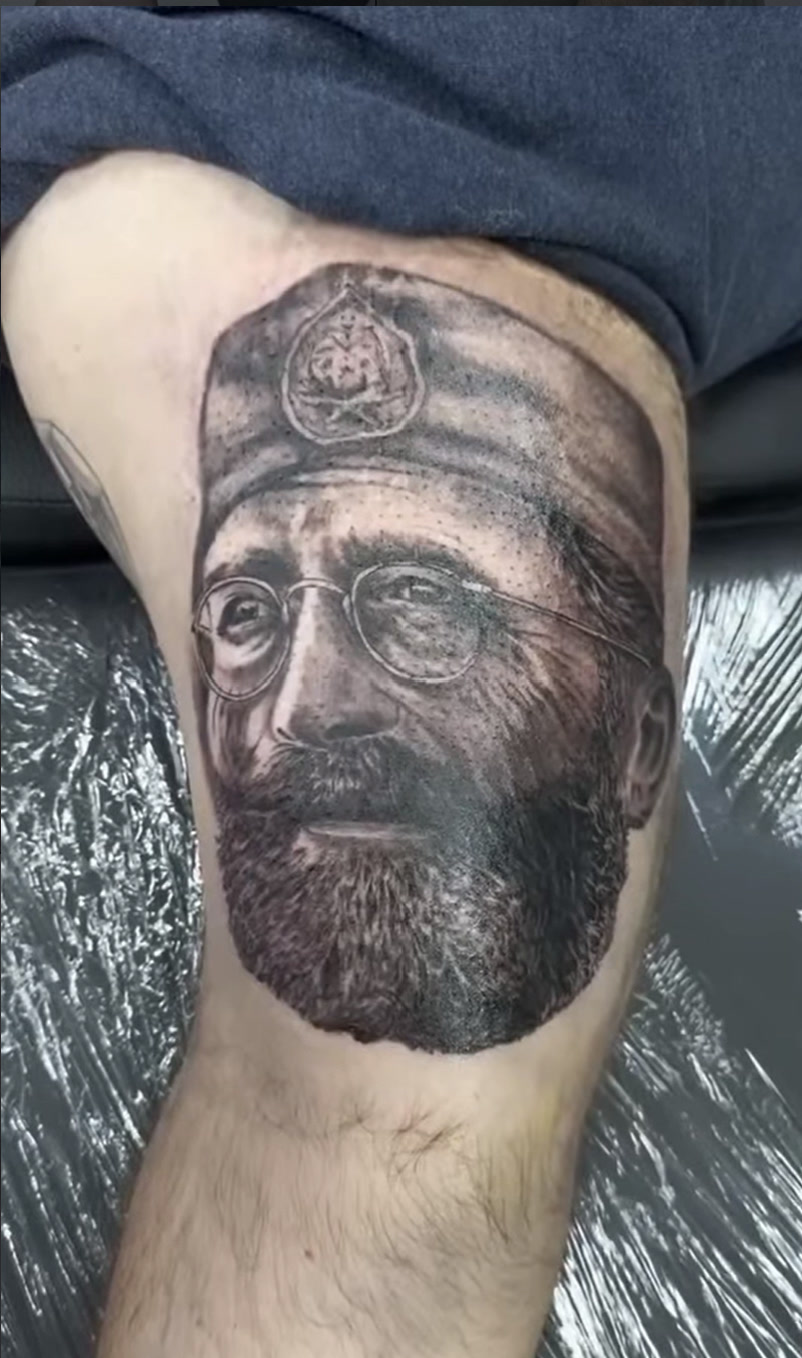 Portretna tetovaža u Knele Tattoo Studiju
